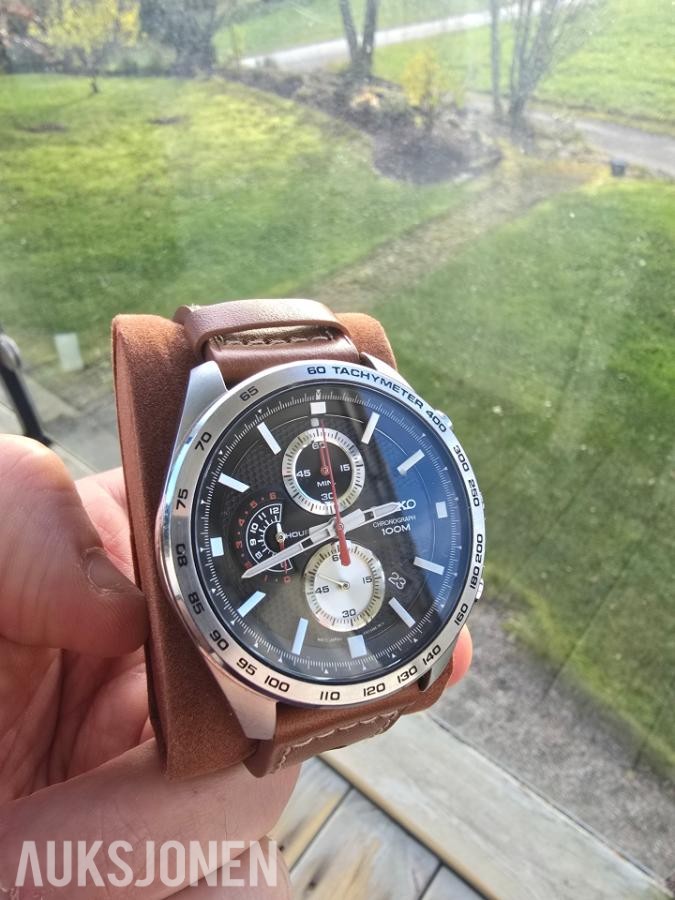 6 klokker i boks Seiko, Casio, Citizen