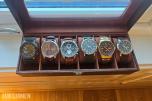 6 klokker i boks Seiko, Casio, Citizen  
