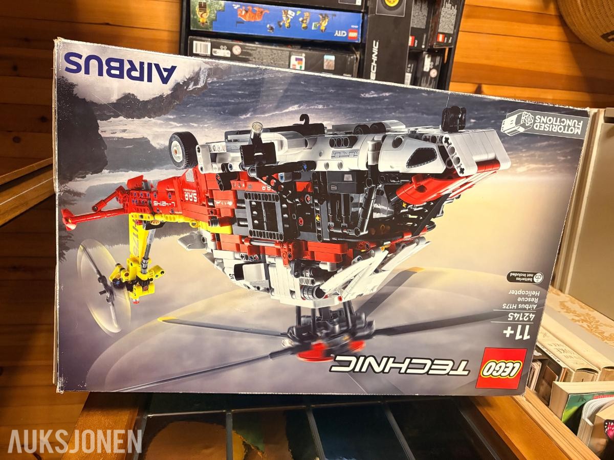 40 Lego sett Technics, City, Speed med mer