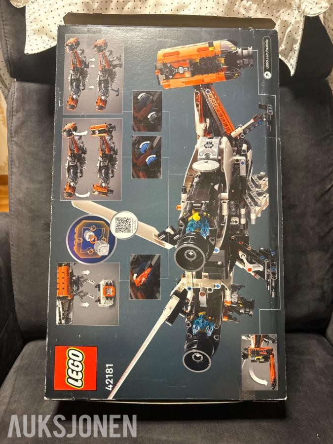 40 Lego sett Technics, City, Speed med mer