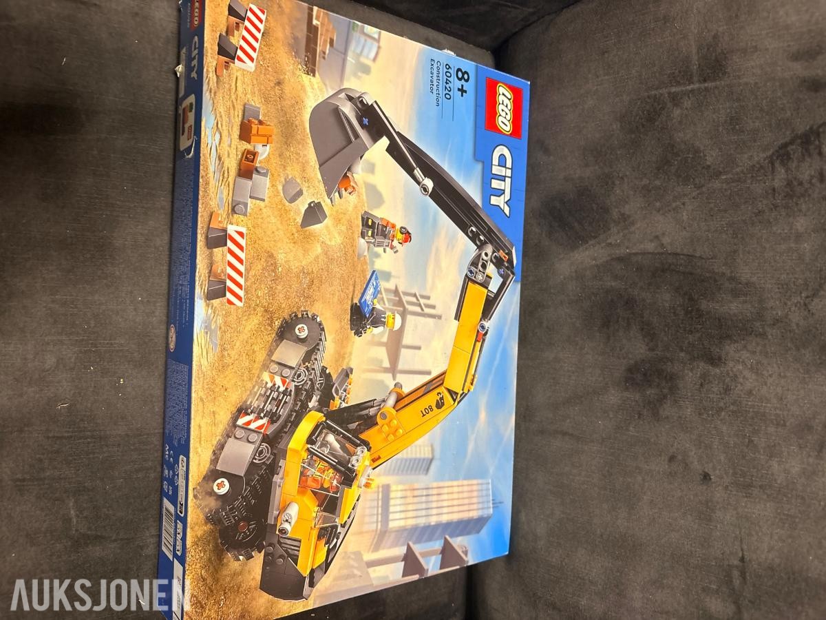 40 Lego sett Technics, City, Speed med mer