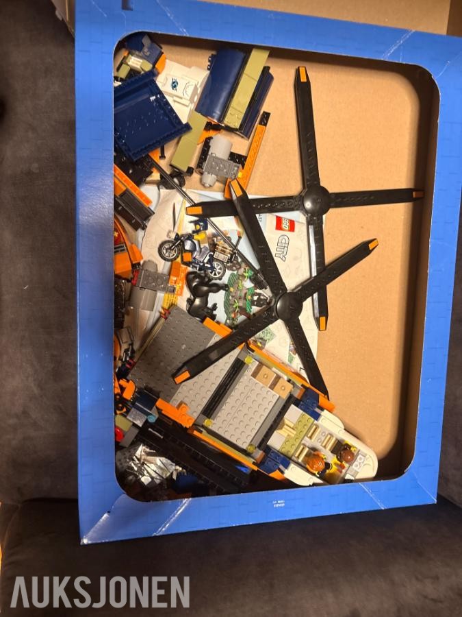40 Lego sett Technics, City, Speed med mer