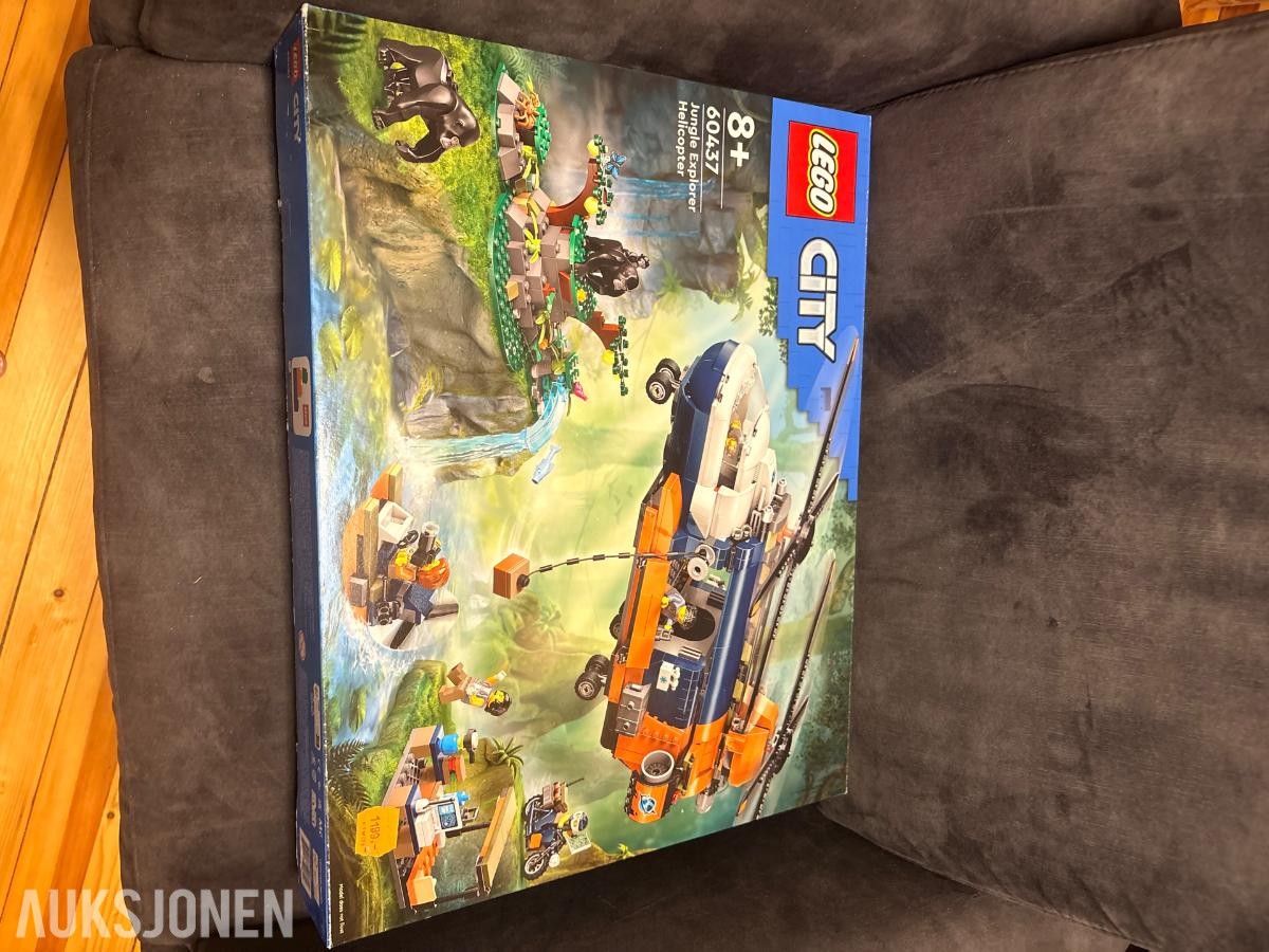 40 Lego sett Technics, City, Speed med mer