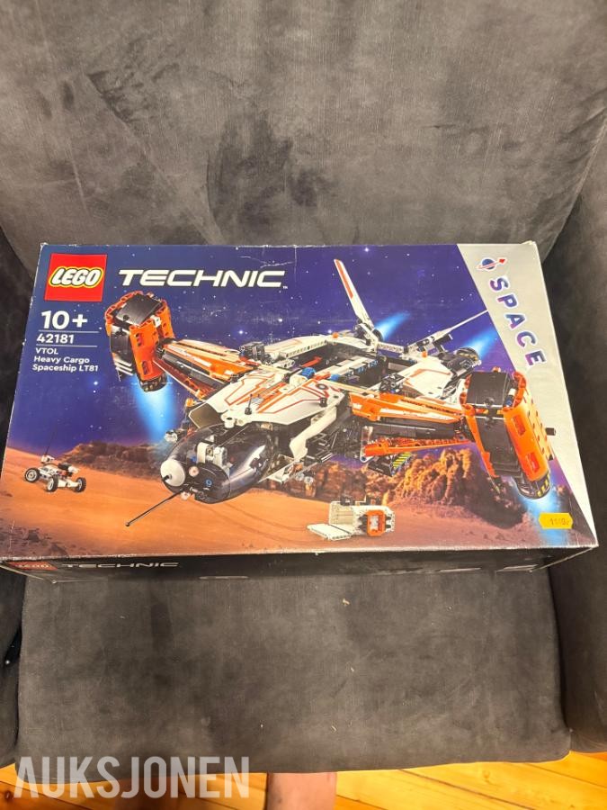 40 Lego sett Technics, City, Speed med mer