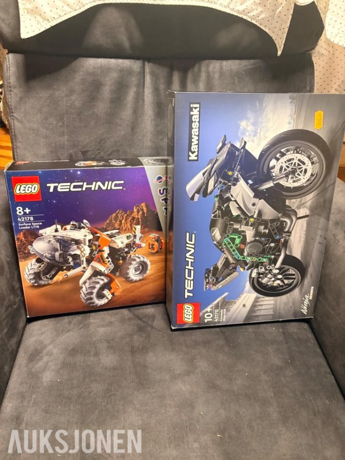 40 Lego sett Technics, City, Speed med mer