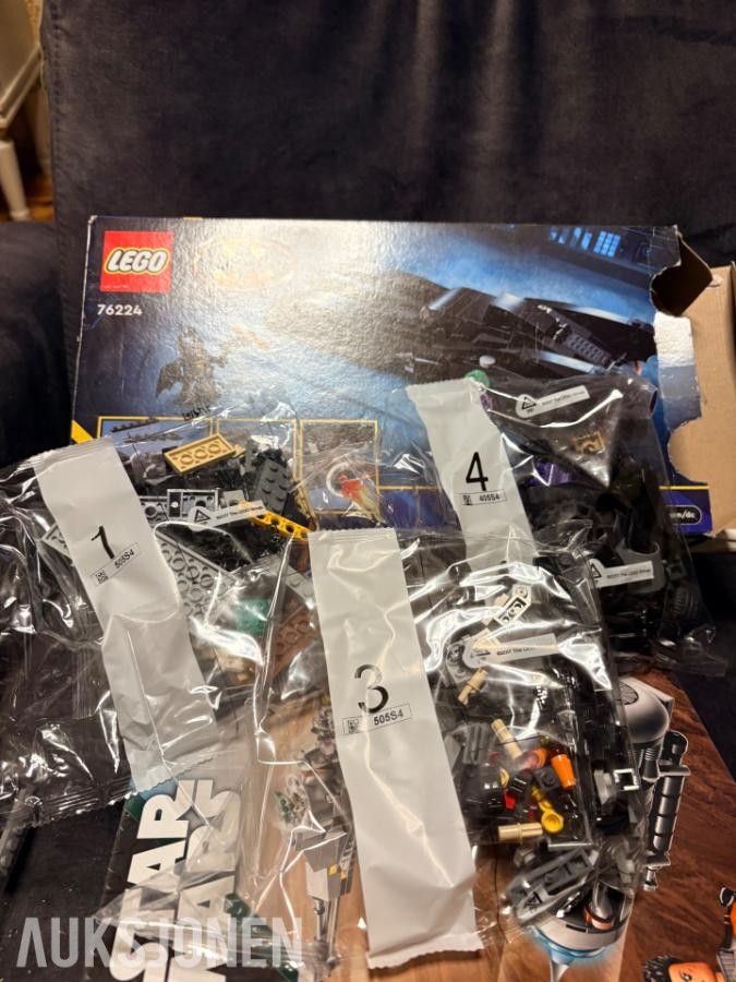 40 Lego sett Technics, City, Speed med mer