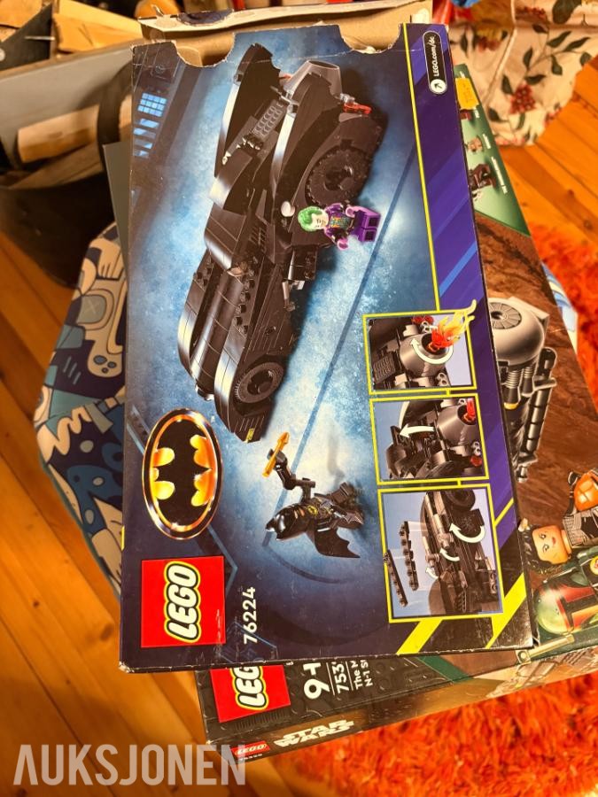 40 Lego sett Technics, City, Speed med mer
