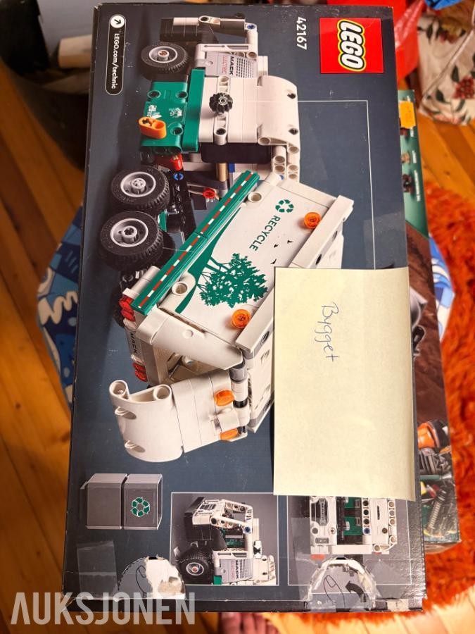 40 Lego sett Technics, City, Speed med mer