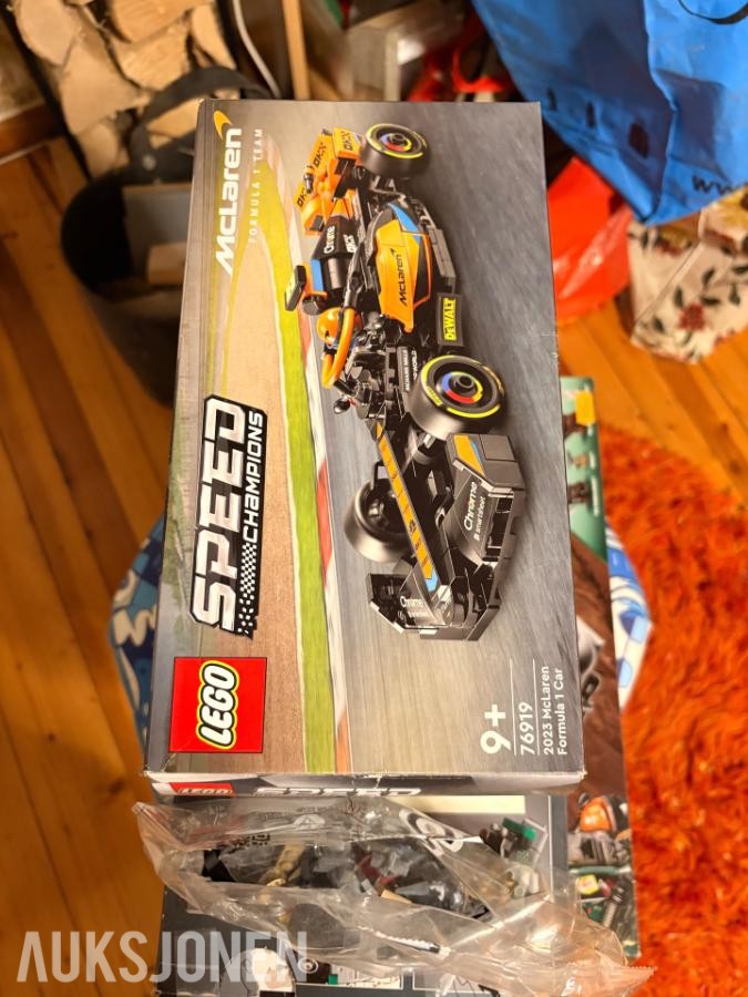 40 Lego sett Technics, City, Speed med mer