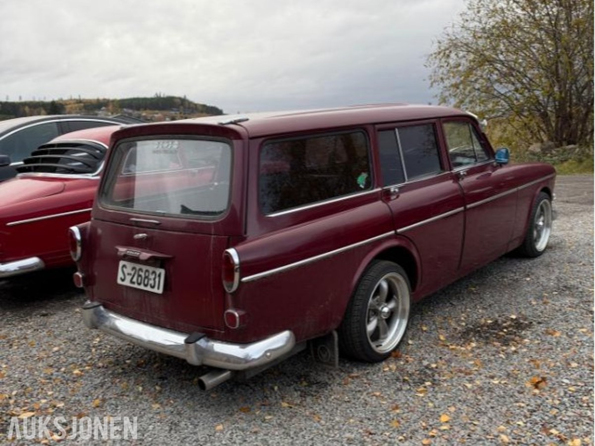 1967 Volvo Amazon, Herregårdsvogn – B21, Weber, senket og 17-tommere