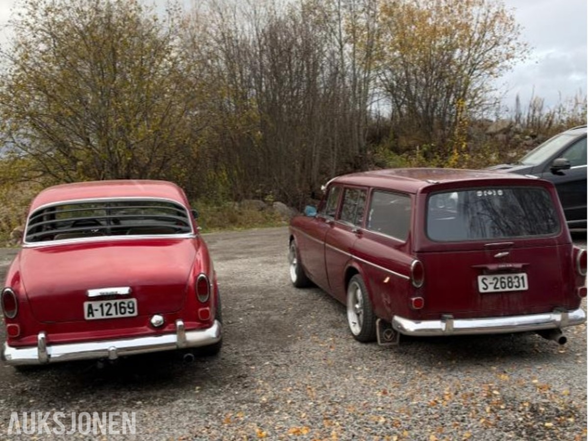 1967 Volvo Amazon, Herregårdsvogn – B21, Weber, senket og 17-tommere