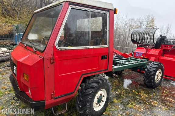 1986 Reform MULI 500 traktor - avtagbar oppsamlerkasse