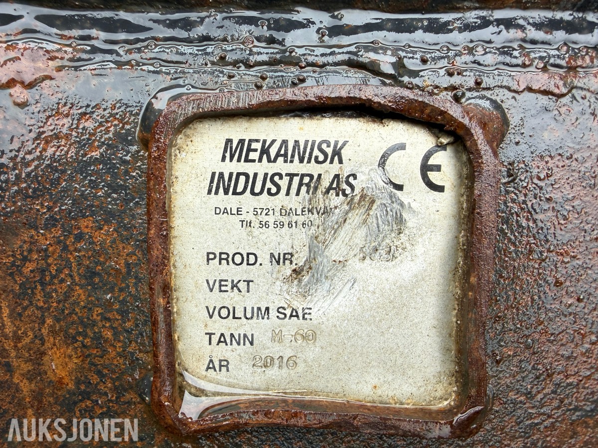 2016 Mekanisk Industri rippertann - S90 feste