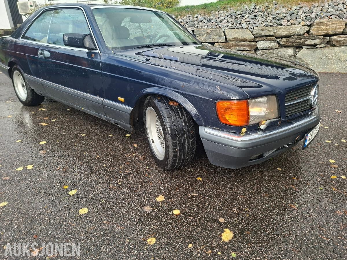 1986 Mercedes-Benz S-Klasse  5.5  279hk takluke skinn eu ok 07.2027       216000km