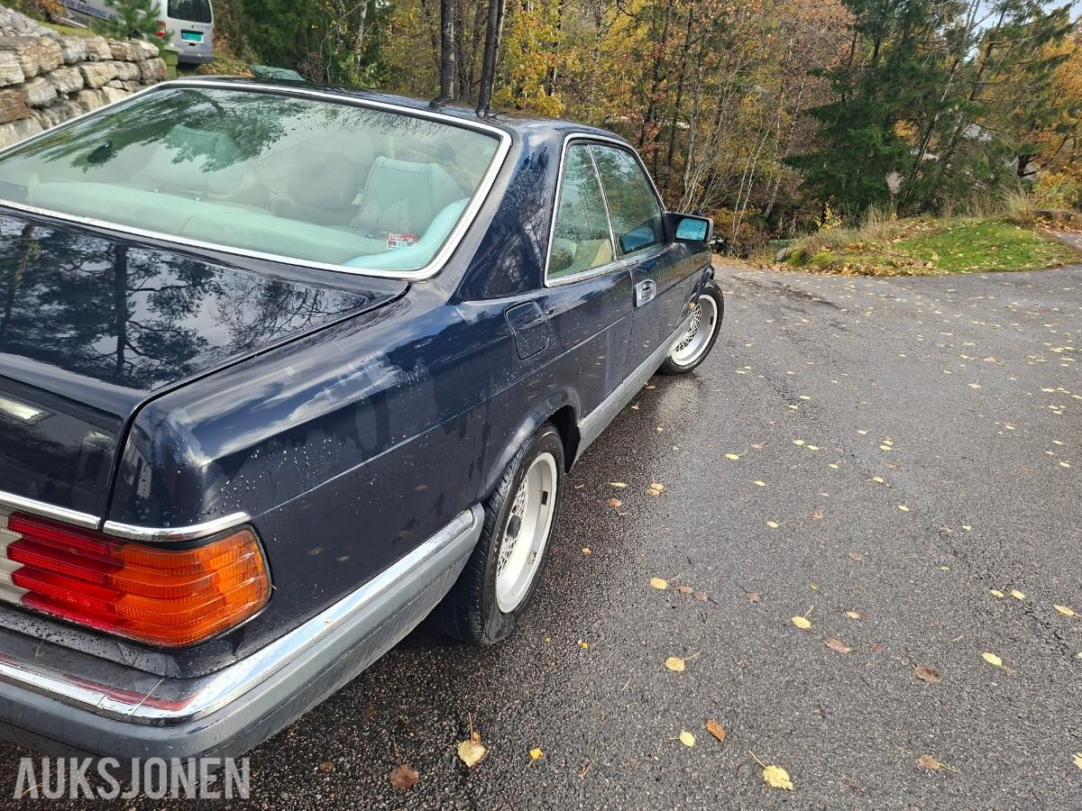 1986 Mercedes-Benz S-Klasse  5.5  279hk takluke skinn eu ok 07.2027       216000km