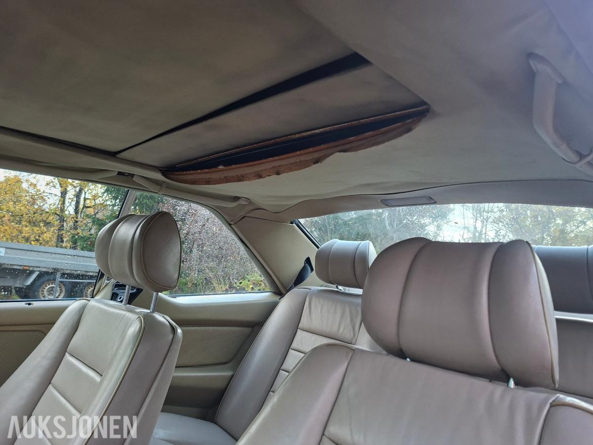 1986 Mercedes-Benz S-Klasse  5.5  279hk takluke skinn eu ok 07.2027       216000km