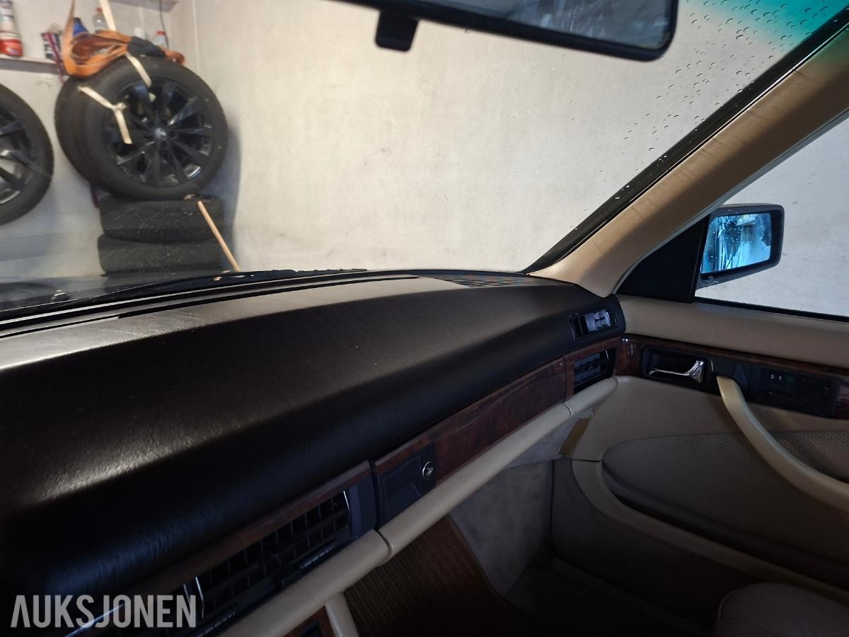 1986 Mercedes-Benz S-Klasse  5.5  279hk takluke skinn eu ok 07.2027       216000km