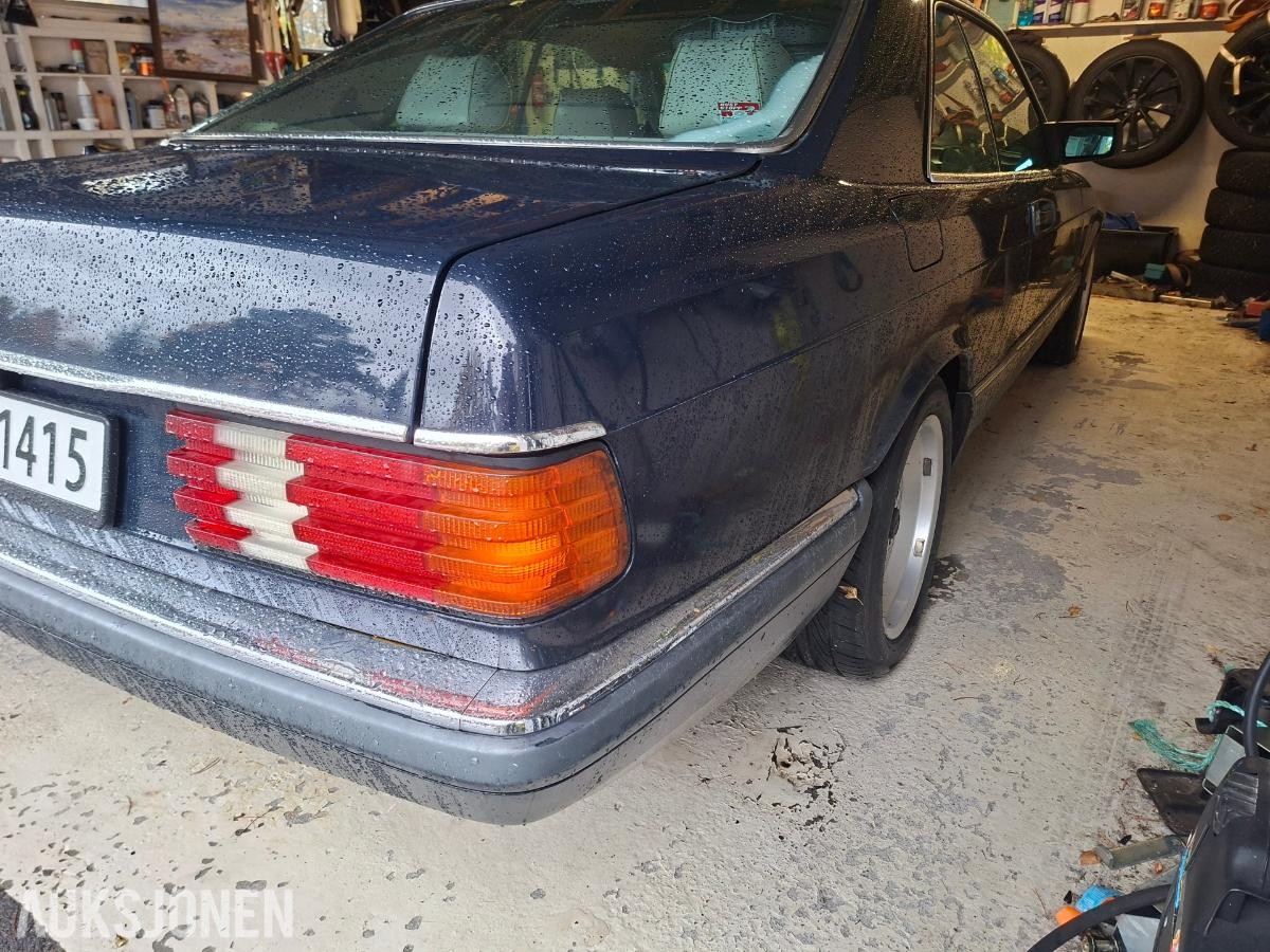 1986 Mercedes-Benz S-Klasse  5.5  279hk takluke skinn eu ok 07.2027       216000km