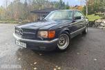 1986 Mercedes-Benz S-Klasse  5.5  279hk takluke skinn eu ok 07.2027       216000km
