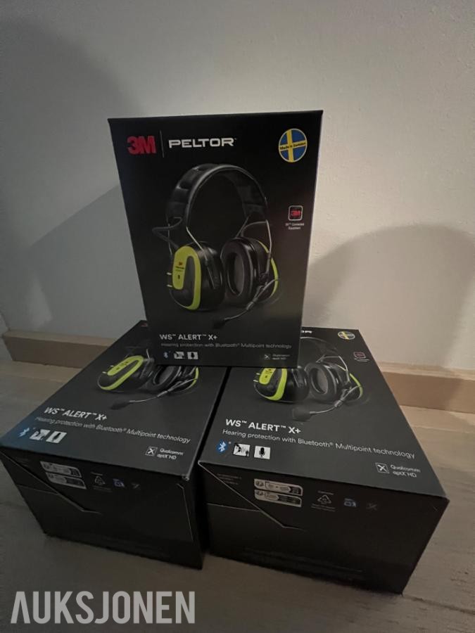 (3STK) 3M Peltor WS ALERT X+