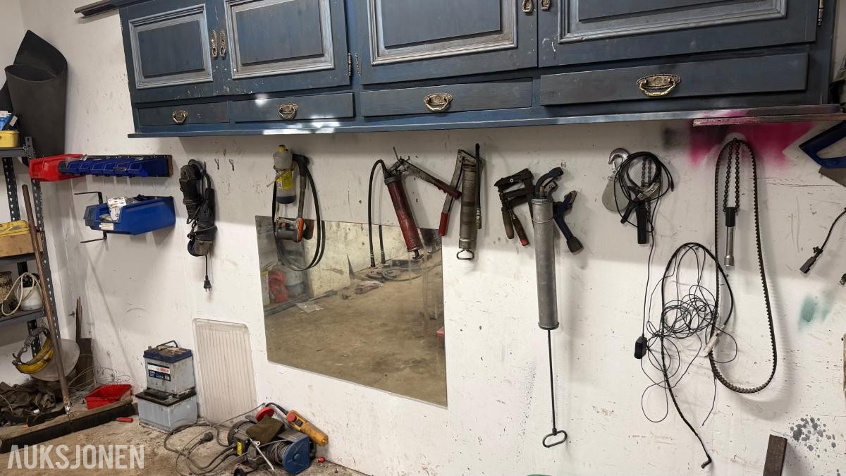 Verkstedverktøy selges samlet – Privat verksted avvikles