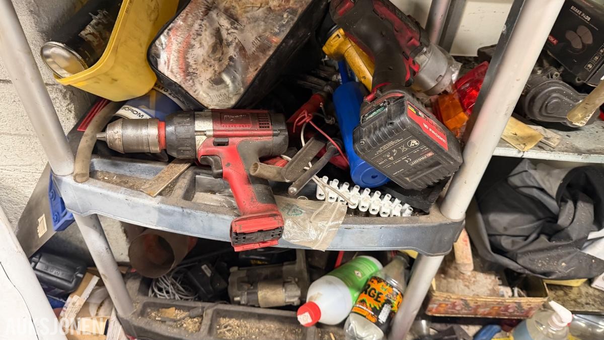 Verkstedverktøy selges samlet – Privat verksted avvikles