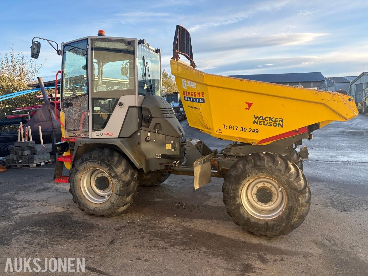 2019 Wacker Neuson DV90 dumper med roterbar kasse
