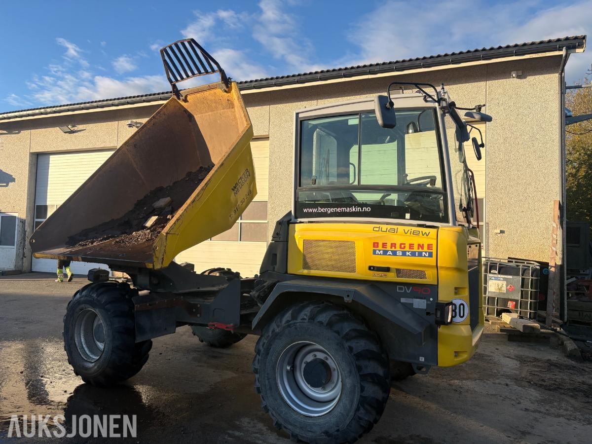 2019 Wacker Neuson DV90 dumper med roterbar kasse