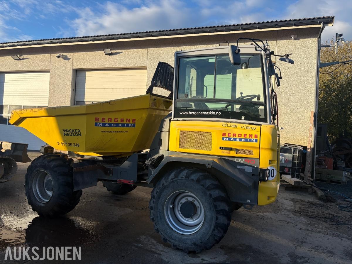 2019 Wacker Neuson DV90 dumper med roterbar kasse
