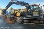 2016 Volvo ECR145EL tilrotator s-60 feste 3-skuffer