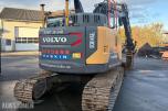 2016 Volvo ECR145EL tilrotator s-60 feste 3-skuffer