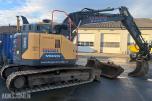 2016 Volvo ECR145EL tilrotator s-60 feste 3-skuffer