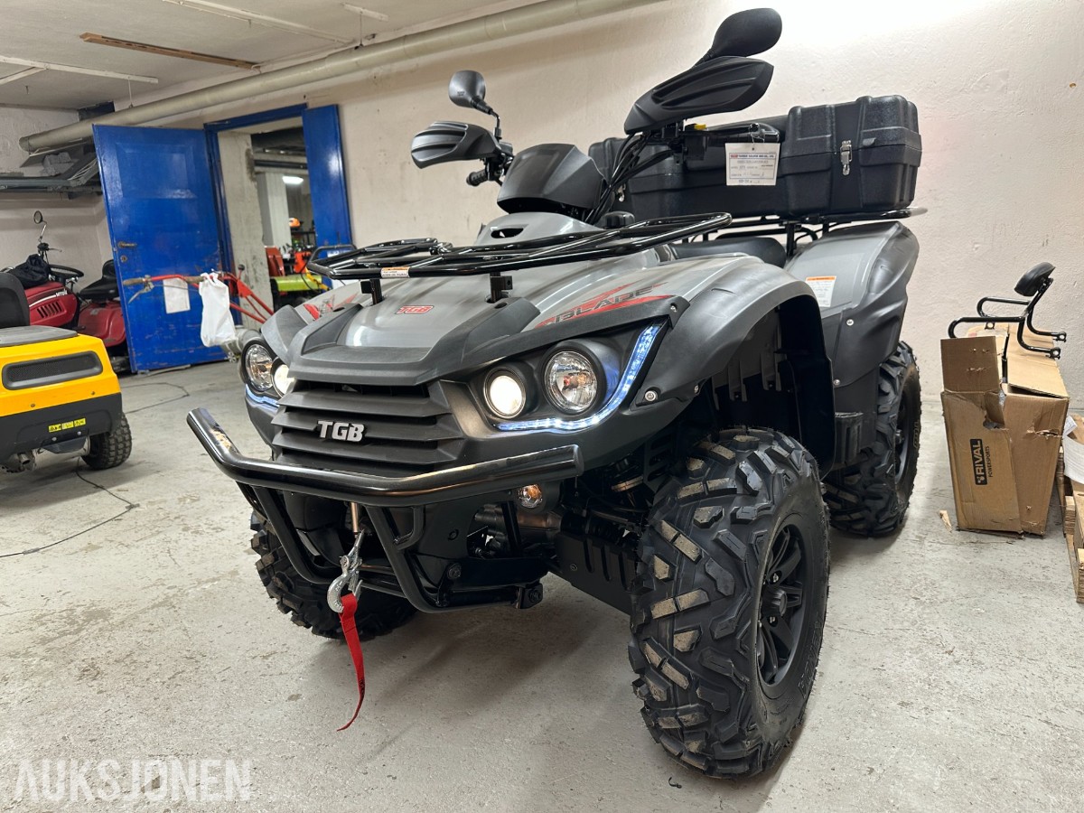 2023 TGB Blade 520i | 503 cc | Vinsj, skjær og bagasjeboks
