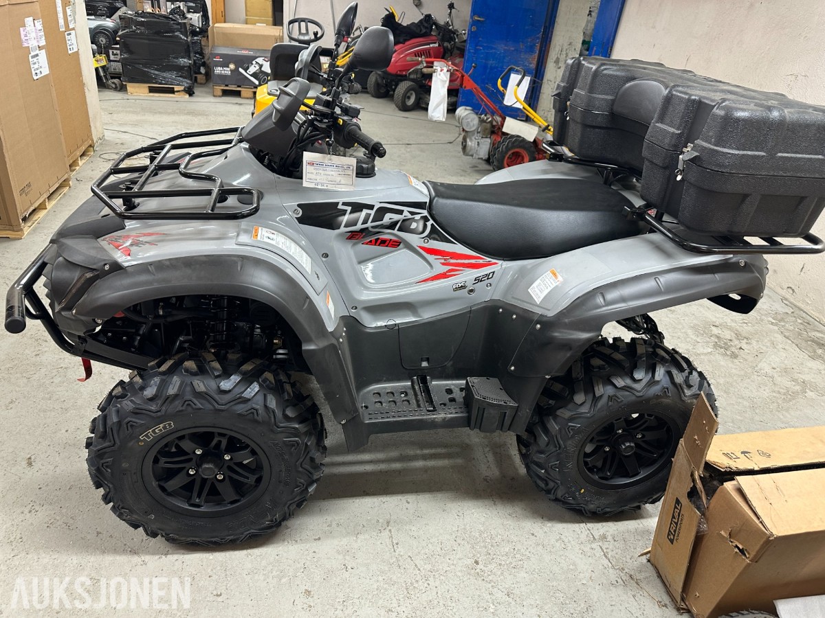 2023 TGB Blade 520i | 503 cc | Vinsj, skjær og bagasjeboks