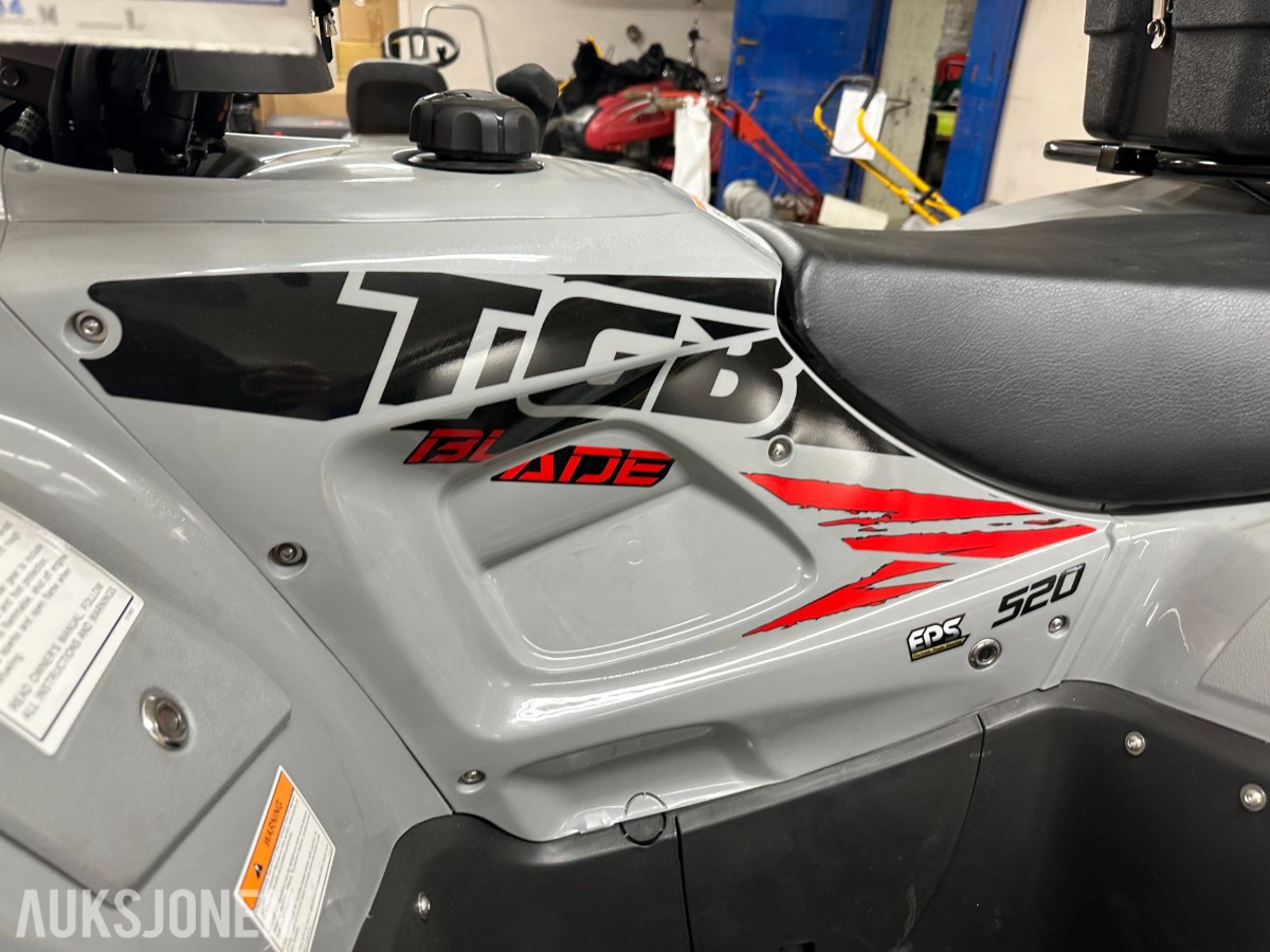 2023 TGB Blade 520i | 503 cc | Vinsj, skjær og bagasjeboks