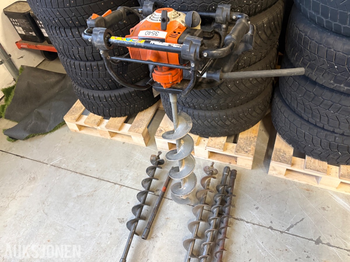STIHL BT 121 jordbor med flere bor
