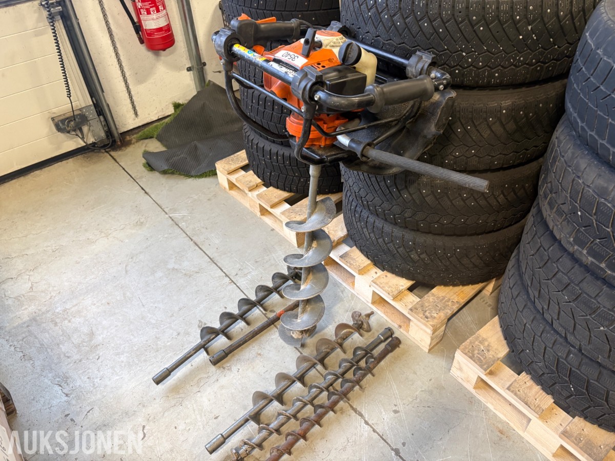 STIHL BT 121 jordbor med flere bor