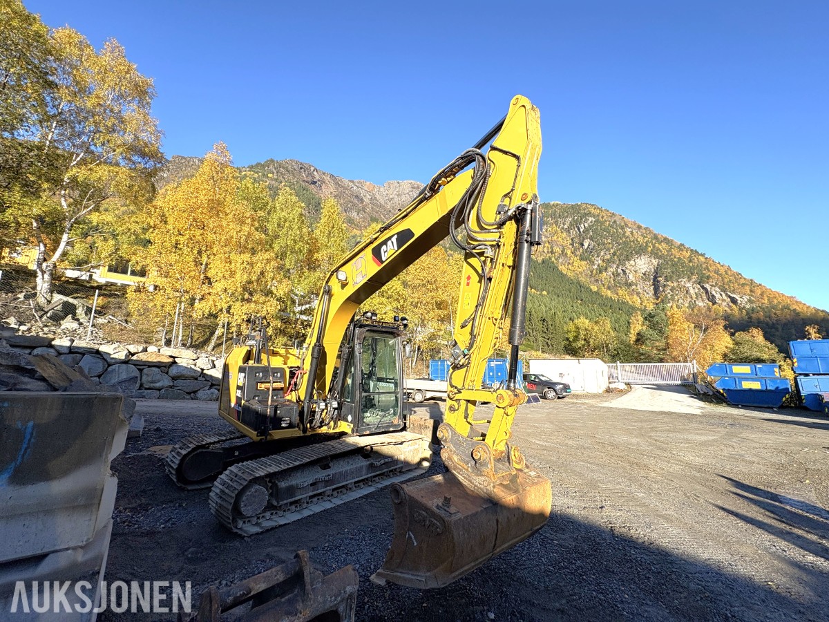 2016 Cat 312EL beltegraver med S60-feste og tiltrotator