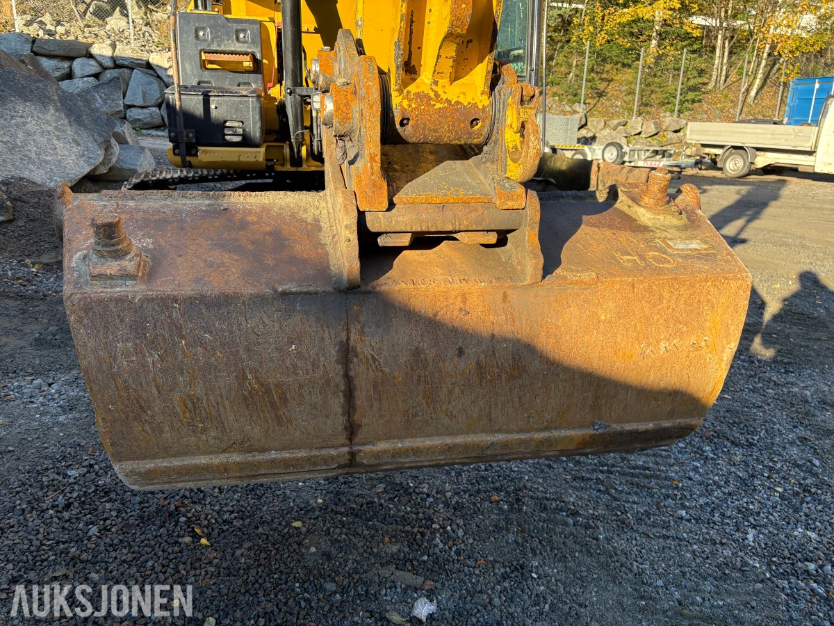 2016 Cat 312EL beltegraver med S60-feste og tiltrotator