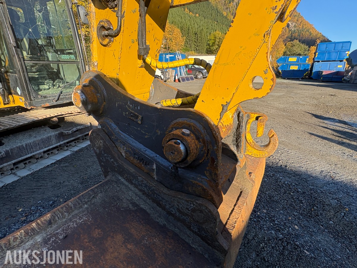 2016 Cat 312EL beltegraver med S60-feste og tiltrotator