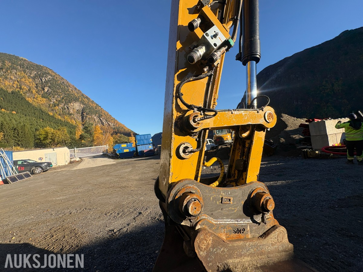 2016 Cat 312EL beltegraver med S60-feste og tiltrotator