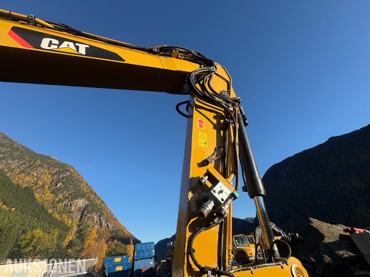 2016 Cat 312EL beltegraver med S60-feste og tiltrotator