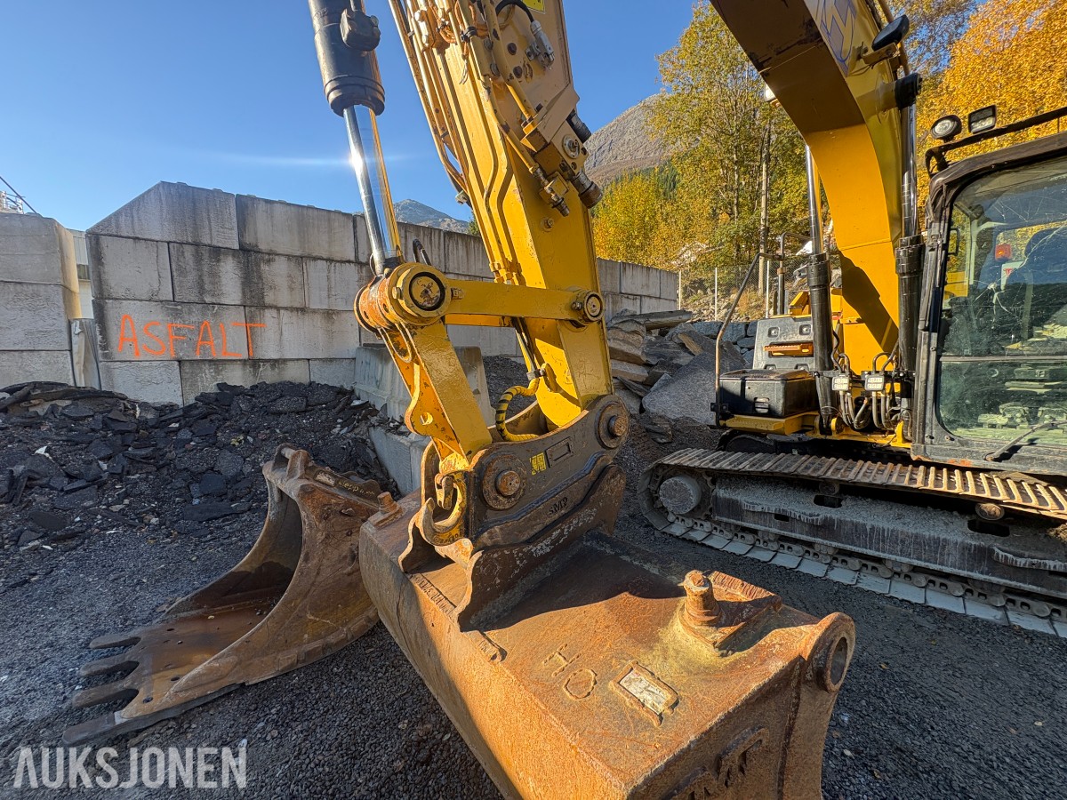 2016 Cat 312EL beltegraver med S60-feste og tiltrotator