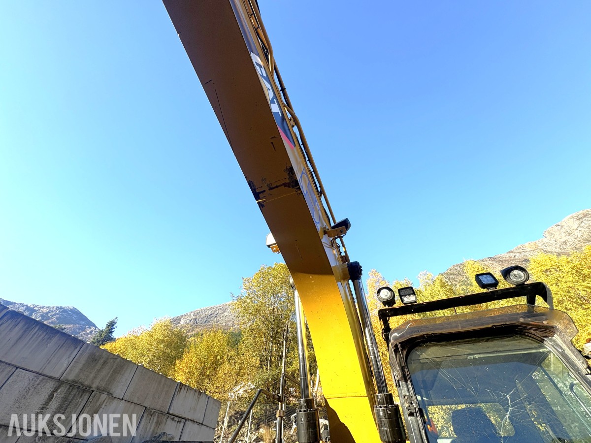 2016 Cat 312EL beltegraver med S60-feste og tiltrotator