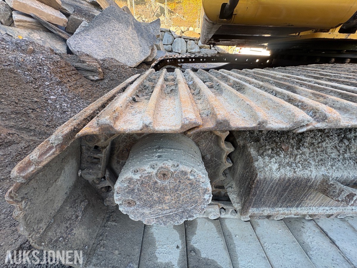 2016 Cat 312EL beltegraver med S60-feste og tiltrotator