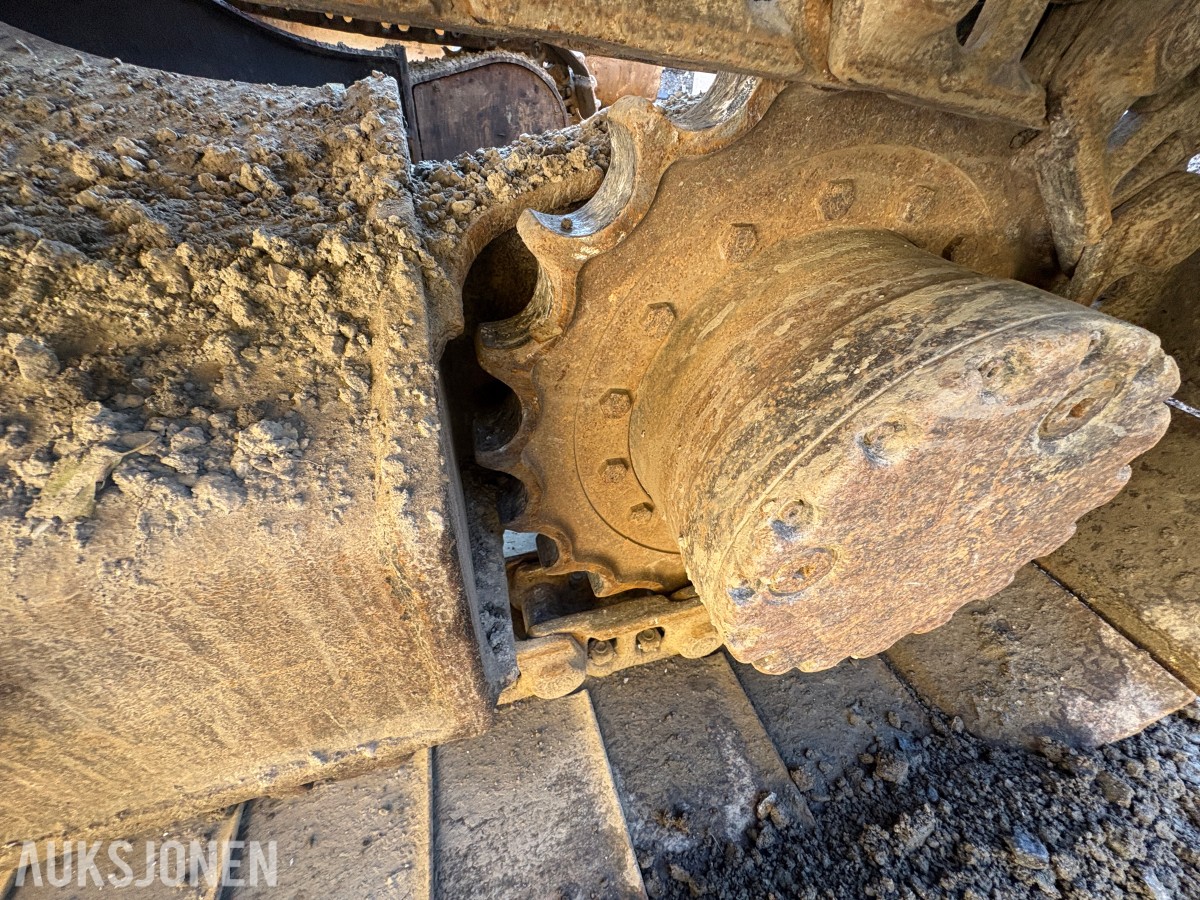 2016 Cat 312EL beltegraver med S60-feste og tiltrotator