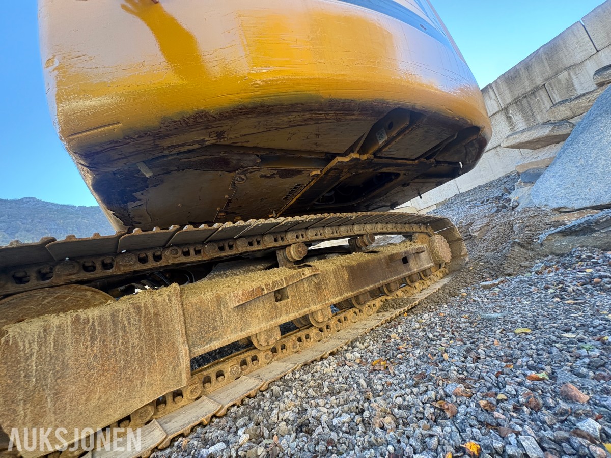 2016 Cat 312EL beltegraver med S60-feste og tiltrotator