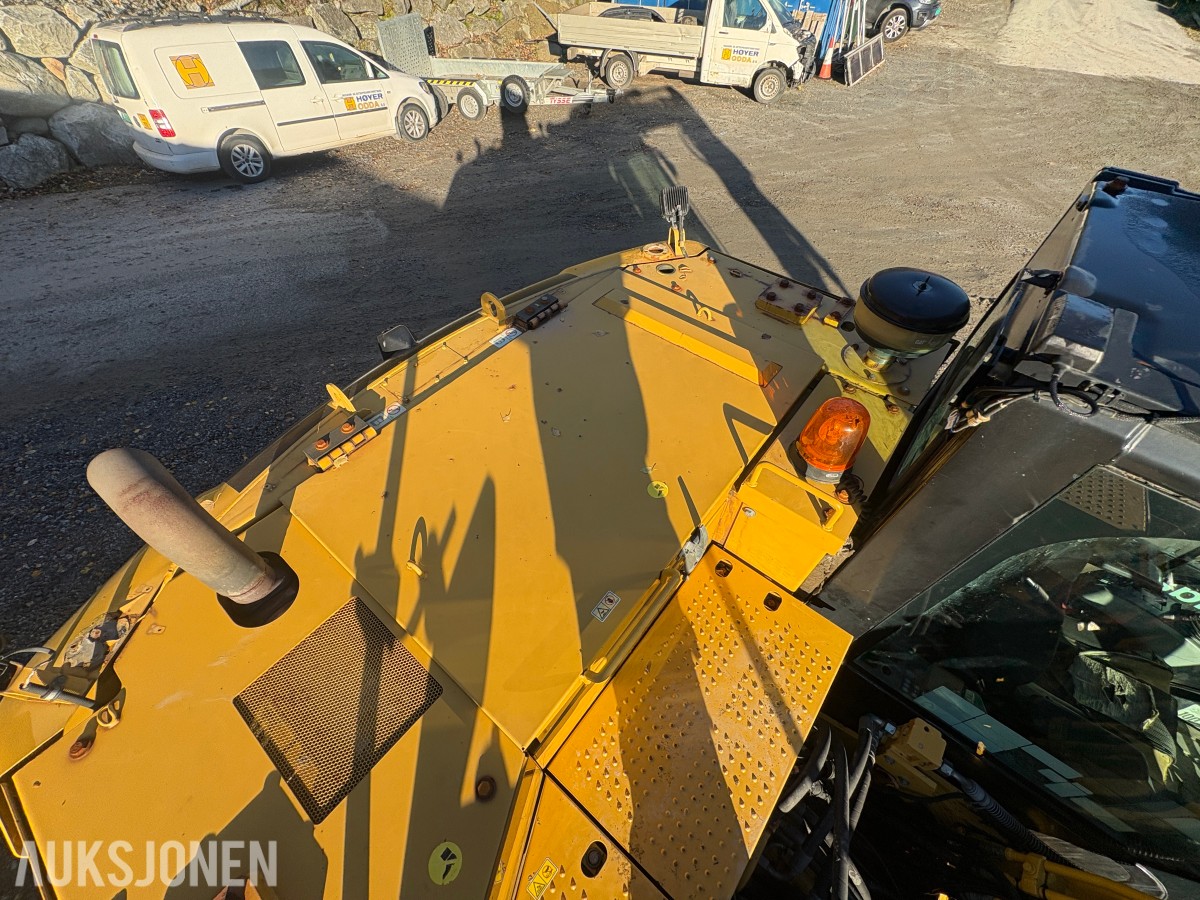 2016 Cat 312EL beltegraver med S60-feste og tiltrotator
