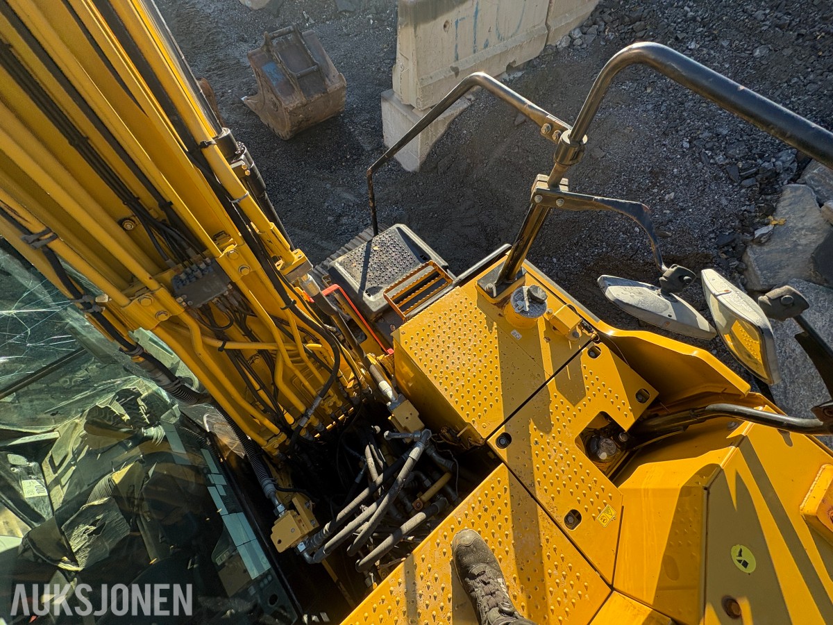 2016 Cat 312EL beltegraver med S60-feste og tiltrotator