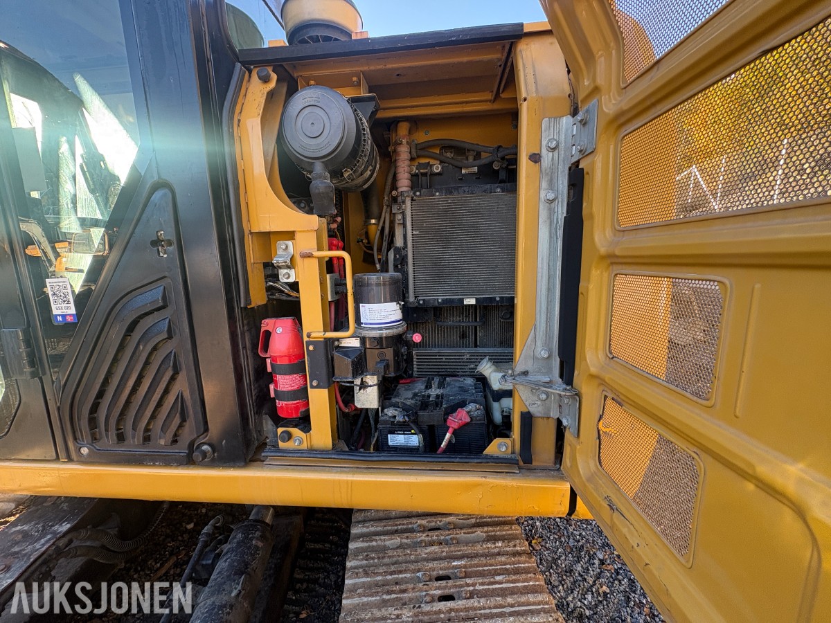 2016 Cat 312EL beltegraver med S60-feste og tiltrotator